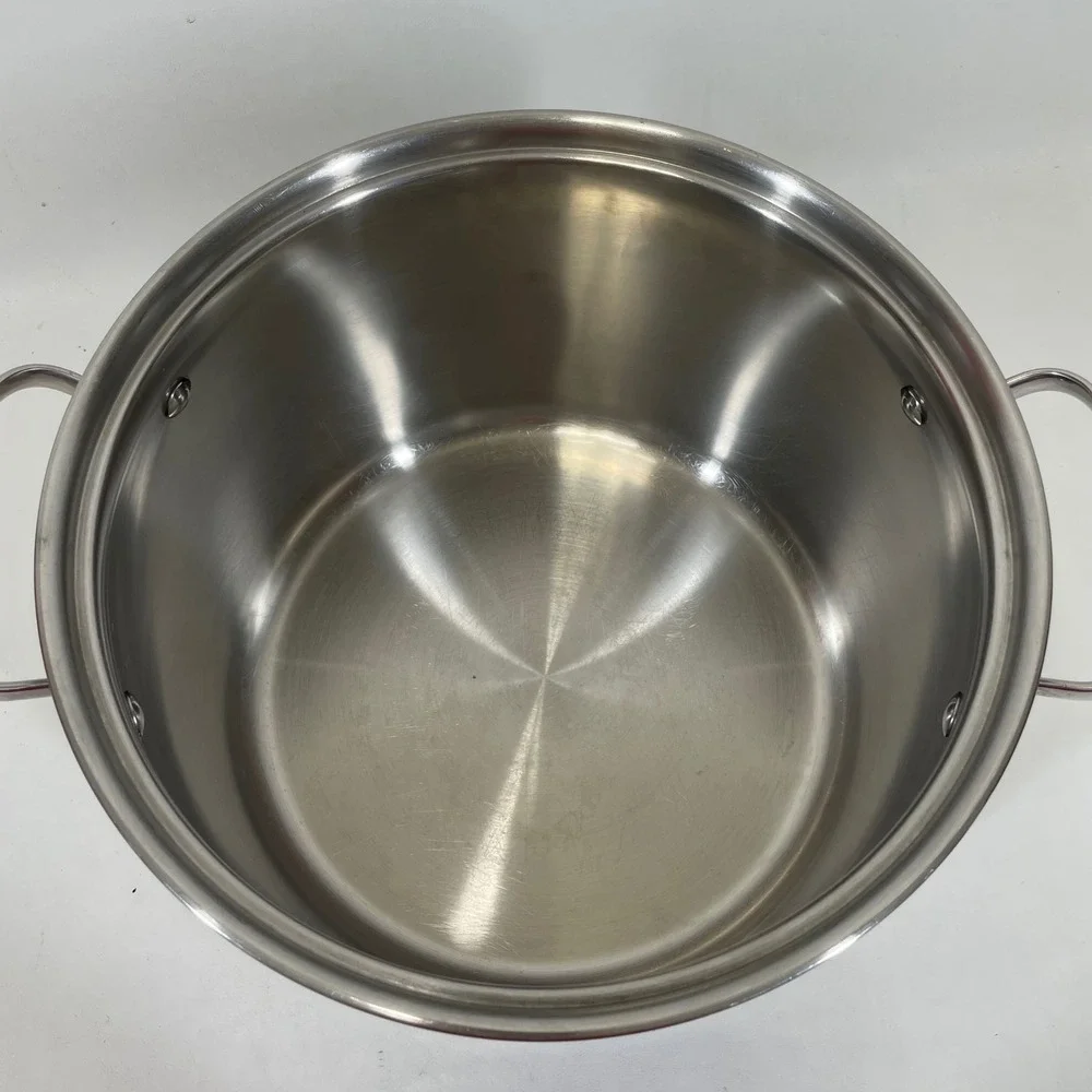 Tools of the Trade Belgique Classique 11 QT Stainless Steel Stock Pot Dome Lid